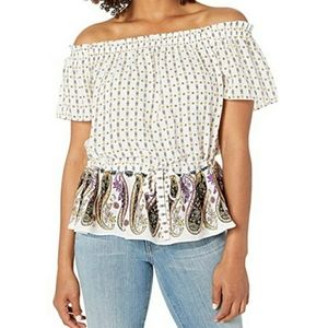 CECE Bohemian Bazaar Off the Shoulde…